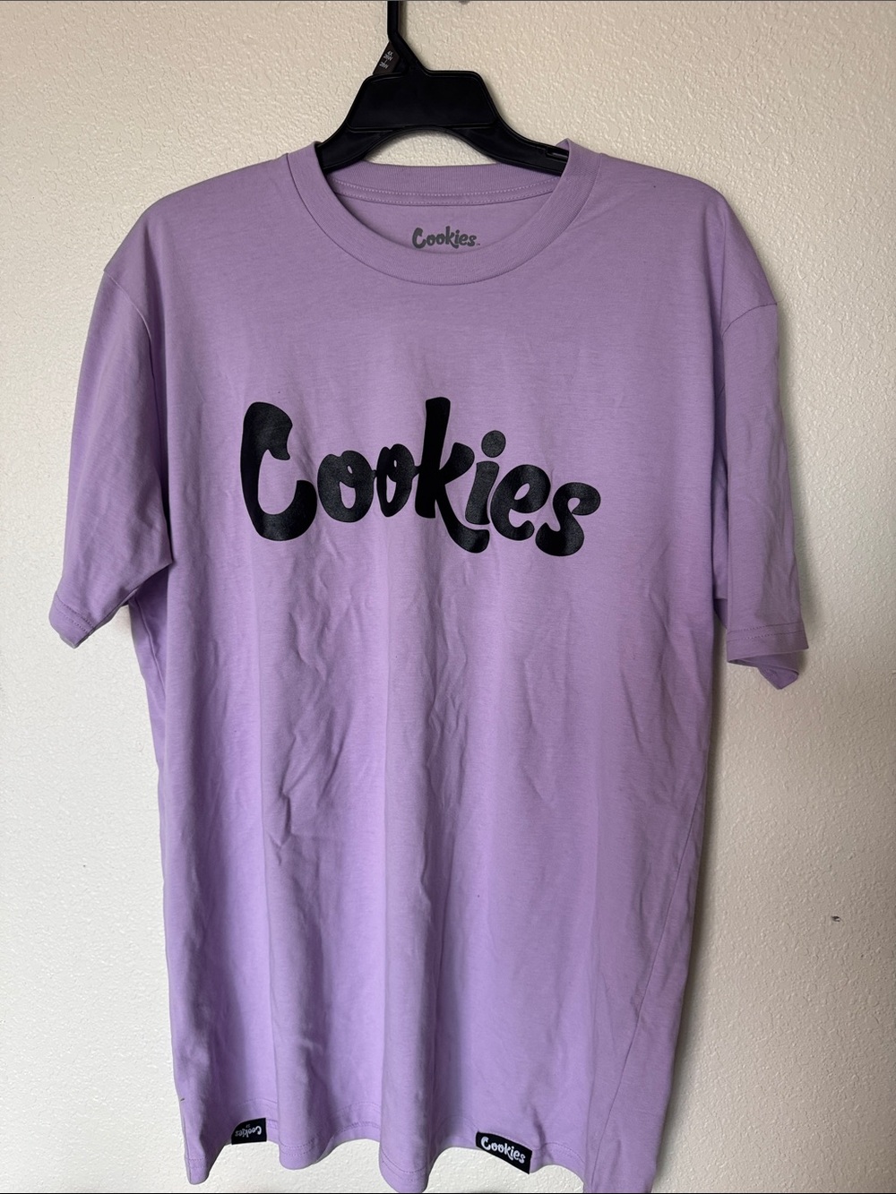 Cookies Men's Lavender Logo Short Sleeve Tee
